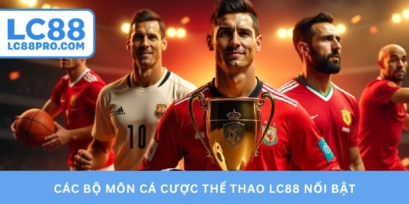 Các bộ môn cá cược thể thao LC88 nổi bật